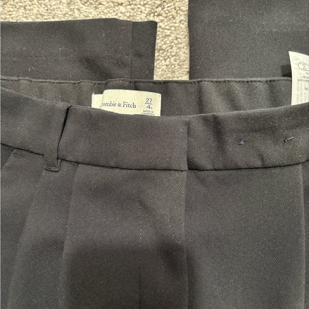 Abercrombie & Fitch Black Dress Pants